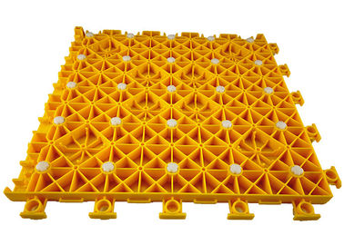 Portable Interlocking Sports Flooring , Excellent Grip Modular Sports Flooring