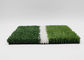  紫外線-抵抗力がある人工的な草のサッカー競技場/PE + PPは草の芝生を偽造します